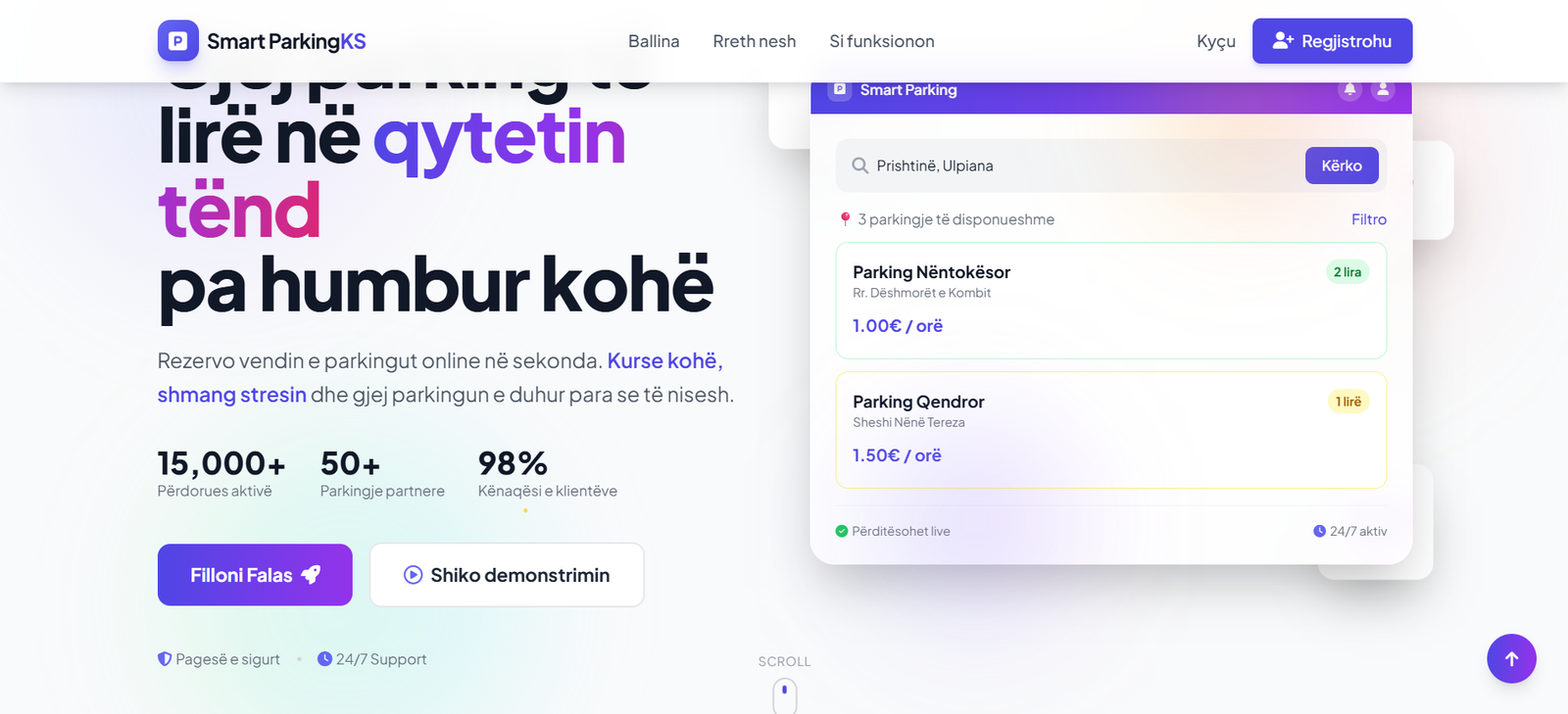 Smart Parking Kosovo